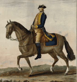 Colonel Ford collapsing during march